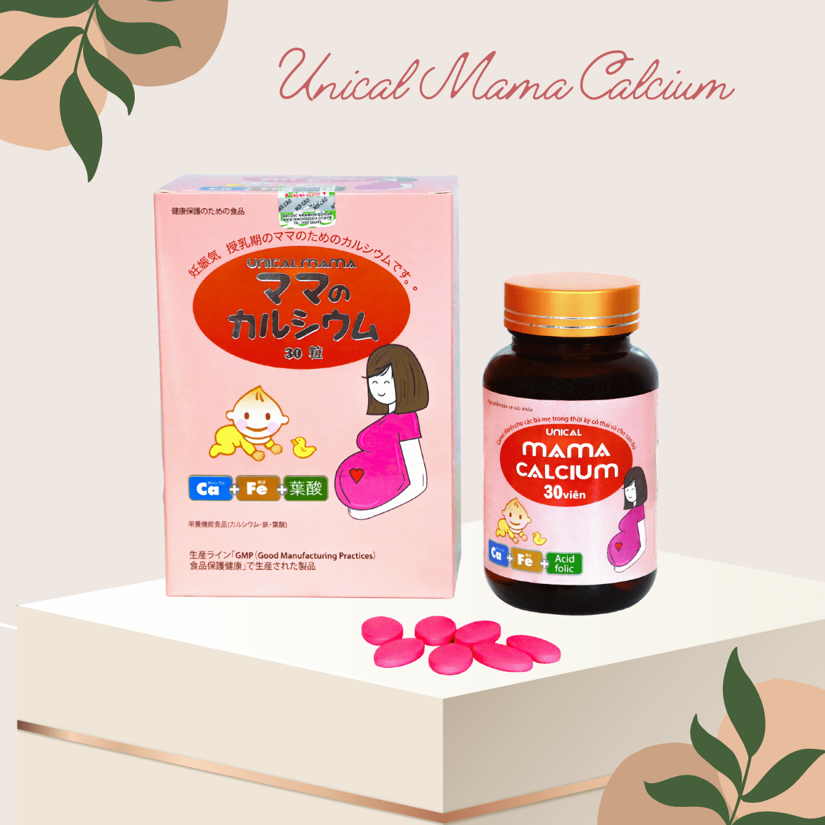 Unical Mama Calcium – Bổ Sung Canxi Cho Mẹ Bầu - Momcares