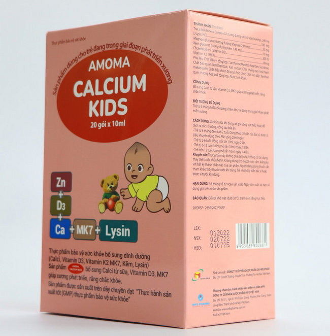 Amoma Calcium Kids cho tre em