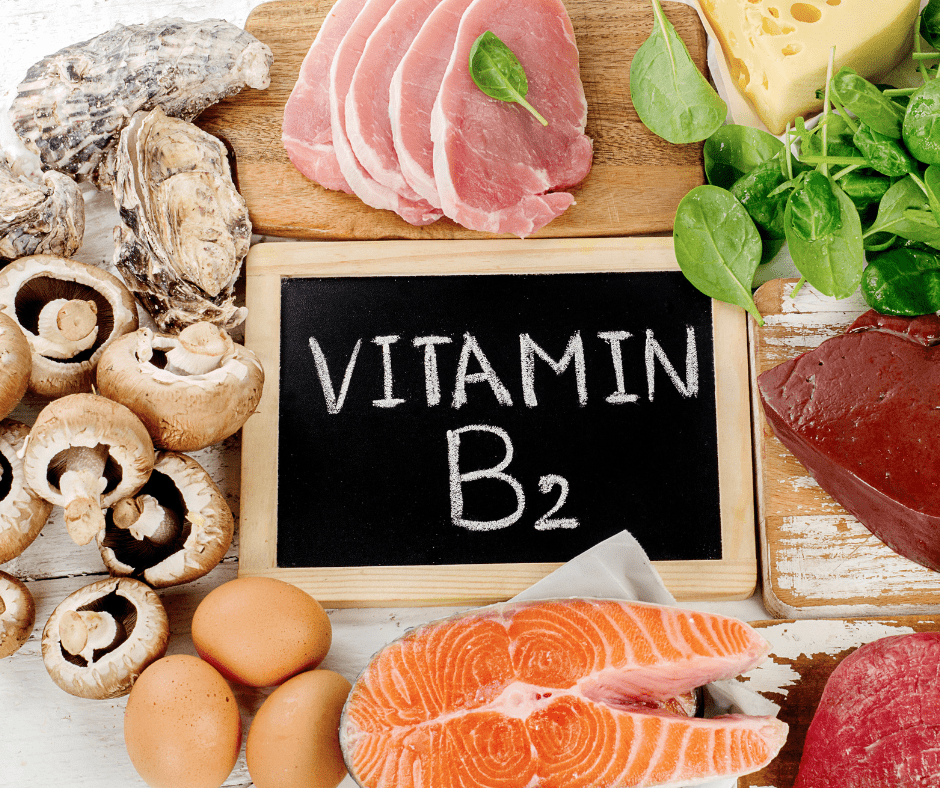 Vitamin B2 từ thực phẩm
