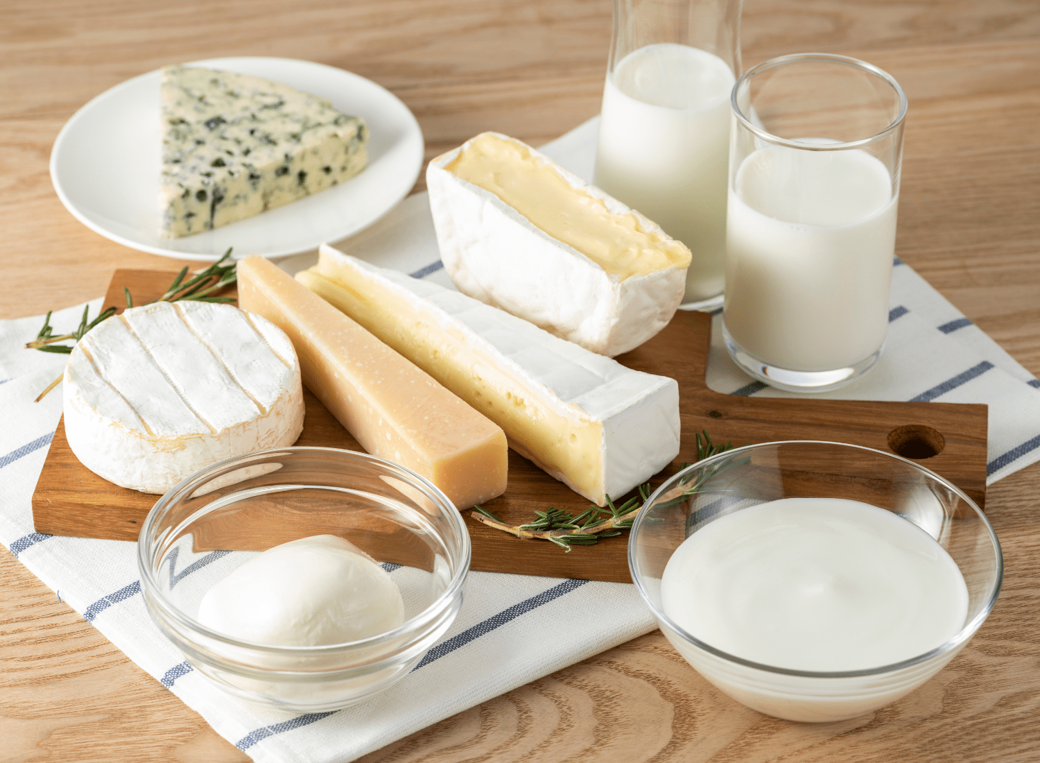 Sữa và các sản phẩm từ sữa chứa nhiều axit folic