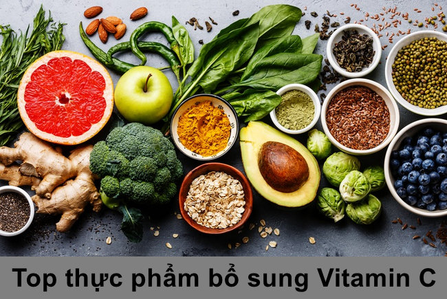 thuc pham bo sung vitamin c